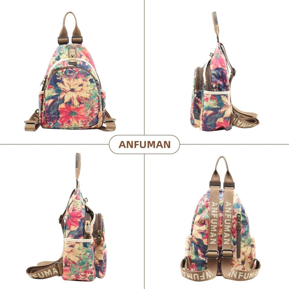 Vibrant Waterproof Mini Backpack With Adjustable … - image 4